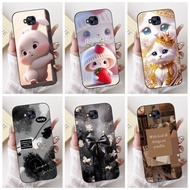 For Asus_Z01MD ZD552KL Asus_X00LD ZD553KL Zenfone 4 Selfie Pro New Cute Cartoon Floral Casing Black 
