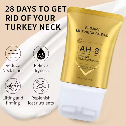 120g Roller Neck Cream Massage Better Absorb Lift Firm Turkey Neck In 28 Days With Firm Hexapept 8 a