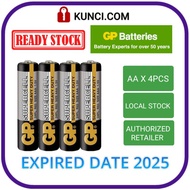 (NEW STOCK 2025)ORIGINAL GP SUPERCELL BATTERY AA / AAA