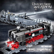49in Overlord Train K5 Building Blocks Train Set 1631pcs Super Long Train Comes with Track Base True
