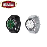 【Samsung 三星】Galaxy Watch6 Classic 43mm 藍牙智慧手錶 / SM-R950 (原廠盒裝福利品)▾贈 玻璃保護貼+護目鏡