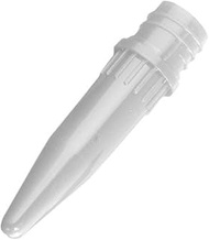 Axygen ST-050-C-S Screw Cap Microcentrifuge Tubes With O-Ring Caps, Conical Bottom, 0.5mL, Clear PP,