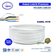 kabel listrik tembaga premium sni eterna supreme wilson cable kawat - wilson 3 x 1.5 mm2