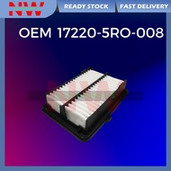 HONDA CITY T9A HYBRID 2017 , JAZZ T5A HYBRID 2017 , HRV HYBRID 2019 AIR FILTER ( 17220-5R0-008 )