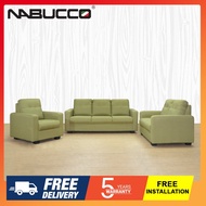 Nabucco 032 Mosco 123 Sofa Set[Can Choose Casa Leather or Water Resistance Fabric][Delivery in West Malaysia Only]