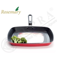 Square Grill Pan Teflon 27 cm Supra