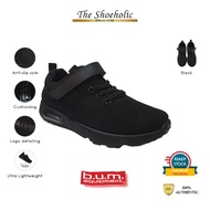 Bum Equipment Unisex Slip On School Shoes B2033/B2033A (Black)