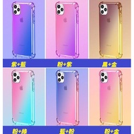OPPO A54 4G A74 A57 5G A77 2022 F11 F11PRO Mobile Phone Shock-Resistant Case Gradient Back Cover