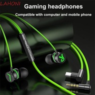 CURTES Wired Earphone for Phone Laptop Gaming Music Type C 3.5mm Stereo Headset