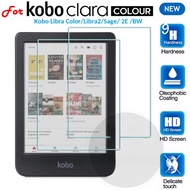 For Kobo Clara Colour Libra Color 2024 Libra2 H2O  2E BW Nia 6.0" 7.0 8.0 inches E-book Tempered Gla