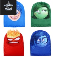 MiniUtensilAndTools Inside Out Face , Joy Disgust  , Funny Anger Sadness Costume Dust Head Cover Rid