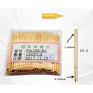 ((100PCS) P100 Huarong Probe Test Pin PA100-B1 H2 A4 FE G H5 M3 J LM 1.36