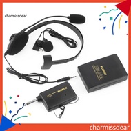 CHA Portable Stage Wireless Headset Microphone System Mic Receiver