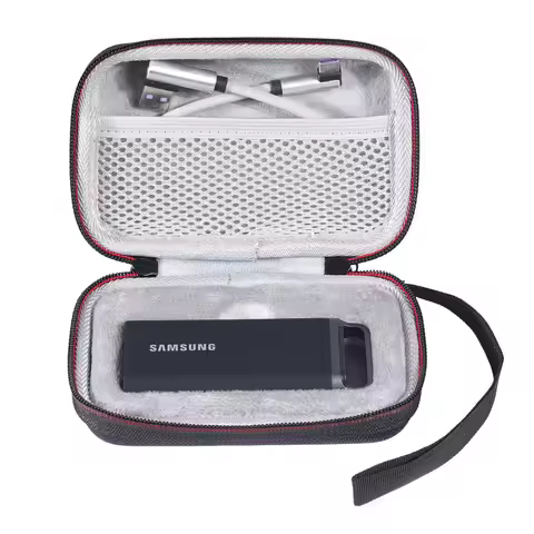 Newest Hard EVA Travel Protect Storage Bag Carrying Case for Samsung T5 EVO Portable SSD 2TB/4TB/8TB