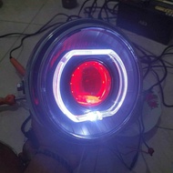 PAKET NINJA SS R VICTOR FULL SET LAMPU BILED TURBO SE GEN 3 /DAYMAKER 19 Led 7inch USA ORIGINAL