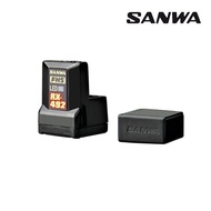 Sanwa RX-492 Waterproof 2.4GHz FH5/FH5U SXR Response Telemetry Receiver 107A41383A