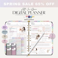 Digital Planner Bundle 2026 Dated Undated Digital Planner Goodnotes Planner Daily Digital Planner iP