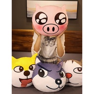 Creative Emoji Pillow Round Cartoon Cushion Sofa Pillow Cute Emoji Pillow