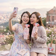 加碼送造型吸管套_Buderus三麗鷗手提樂GO冰霸杯 -美樂蒂