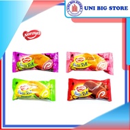 Naraya Swiss Roll Cake Chocolate - Pandan - Strawberry - Blueberry 18 Gr Pc Roti Bolu