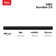 ลำโพง TCL Sound Bar พลังเสียง 100W รองรับ Bluetooth 5.1 รุ่น S45H ขนาด 810 มิลลิเมตร 2.0 Channel Bla