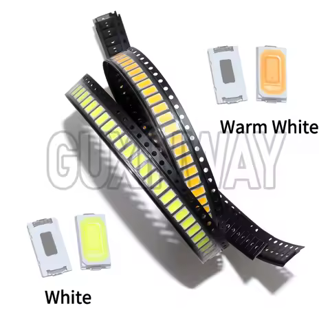100pcs 5630/5730-CW/WW 0.5W-150Ma 50-55lm 6500K White Light SMD 5730 5630 LED 5730 diodes 3.2-3.4V