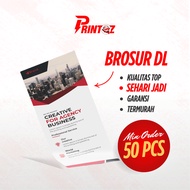 DL Size Brochure Printing, Custom Flyer Printing, Flyer Printing 1/3 A4