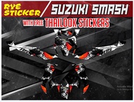 Decals Sticker Motorcycle Decals for Suzuki Smash 115006