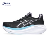 ASICS Women GEL-NIMBUS 27 Running Shoes in Black/Dusk Violet