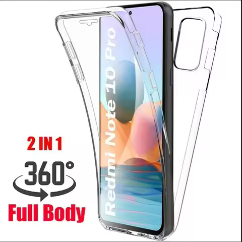 360 Full Coverage Case For Xiaomi Redmi Note 14 13 12 Pro Note 11S 4G Note 10 5G Redmi Note9s 12s Do