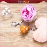 [PETSOLA] 10Pcs Plastic Ball Baubles Empty Clear Sphere Wedding Party Ornament Decor