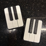 Piano Fidget Clicker Keychain