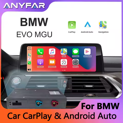 Wireless CarPlay Android For EVO MGU ID5 ID6 ID7 System 1 2 3 4 5 6 7 8 Series X1 X2 X3 X4 X5 X6 X7