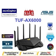 ASUS TUF-AX6000 TUF Gaming AX6000 Dual Band WiFi 6 Gaming Router, Dual 2.5G Ports, AiMesh - 3 Year Local Asus Warranty