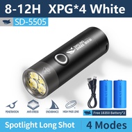Smiling-Shark-SD5505-Mini-Torchlight-Led-Flashlight-XPG-1200Lumens-Super-Bright-Portable-Small-Torch