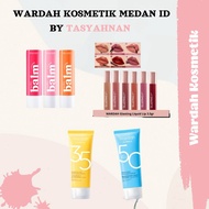 WARDAH Skincare (Sunscreen, Lip balm, Glasting Liquid Lip)