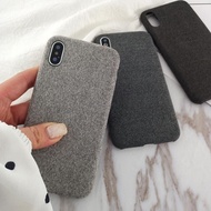 2018Ultra-thin TPU Non-slip Cloth Plush Soft Phone Case for IphoneX 6 6S 7 8 Plus Cover IPhone10 Cas