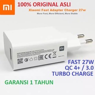 Best! Xiaomi Adapter Charger 27W Turbo Charge Fast Charging Qc 4+