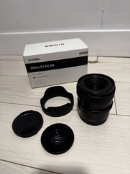 SIGMA 20mm F2 DG DN 鏡頭 E mount Sony