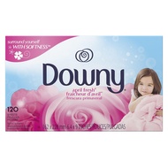 Downy Laundry Accessories April Fresh Fabric Softener Dryer Sheets 120 Count