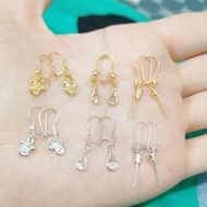 925 SILVER GOLD PLATED CHILDREN'S EARRINGS