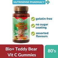 BIOPLUS (BIO+) JUNIOR TEDDY BEAR VITAMIN C GUMMY 80'S