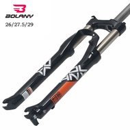 bolany Factory Direct Supply Mountain Bike Front Fork26-Inch27.5-Inch Aluminum Alloy Suspension Fork