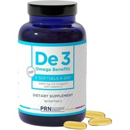 De3 Occasional Eye Dryness rTG Omega 3, 90 Count, 30-Day Supply | Fish Omega 3 Supplements for Hydra