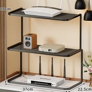 路由器放置架 桌面收納盒 置物架 電視機遙控器收納架 wifi機頂盒 支架（快遞送貨上門）