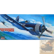 Hasegawa 1/72 Vought F4U-1D Corsair Fighter Aircraft Model War Assembled
