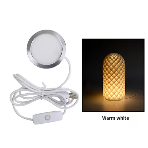 LED Lamp Kit 001 Warm White DC 5V for Bambu Lab 3D Printer DIY For Bambu Lab Accessories 3D Printer 