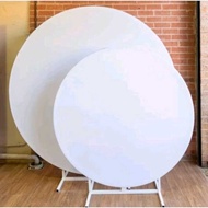 Acrylic 3mm Round Diameter 50cm - 60cm - 70cm - 80cm Acrylic Greeting Board Frame Banner Frame
