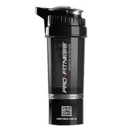 Bình Shaker 3 ngăn chính hãng Profitness Sport Nutrition Viet Nam có lò xo đựng Mass Whey BCAA tiện