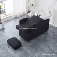 Shampoo Bed Hair Salon Ceramic Basin Hair Salon Sitting Flush Bedside Therapy Shampoo Bed Barber Sho